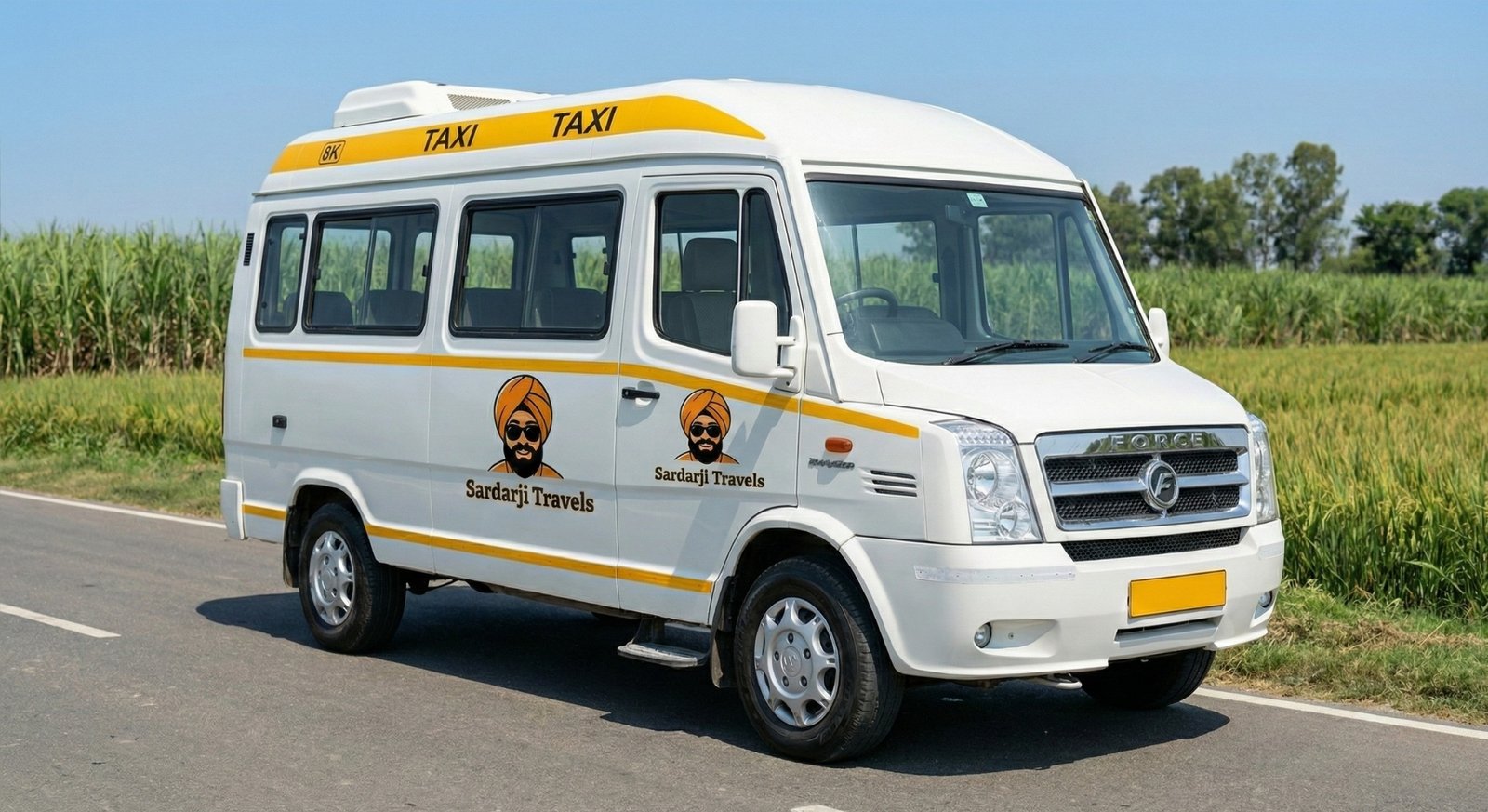 Luxury Tempo Traveller Rental